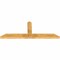 Ekena Millwork Portland Rough Sawn Timber Gable Bracket, Western Red Cedar, 84"W x 31"H x 4"D x 6"F, 9/12 Pitch GBW084X31X0406POR00RWR - alternate 3